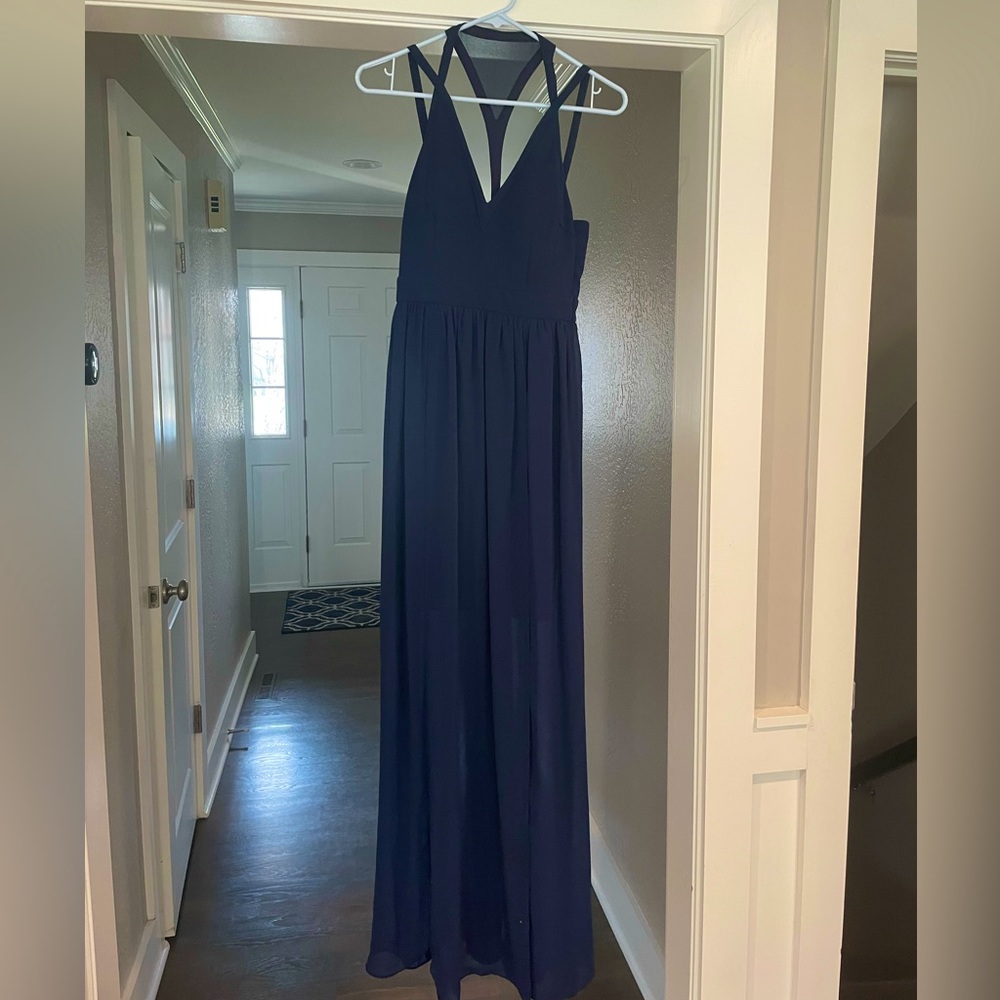 Maxi Navy Dress